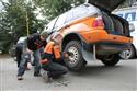 Cross country rallye Vsetín 2010 a partnerské posádky v akci, foto týmu