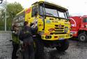 Central Europe Rally-Dakar 2008 objektivem Jirky Vintra - přejímky, kamióny