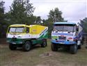 Dakar 2008, testy týmu Tomáše Tomečka, foto týmu