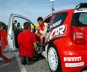 Martin Prokop zlatý na Katalánské rallye 2008 v JWRC, foto týmu