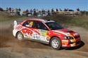 Martin Prokop tsn ped startem vkendov Britsk rallye  2008. V horch nasnilo...