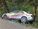 Jarek Orsák a jeho havárie na Saturnus rallye 08, foto týmu
