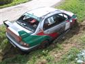Po havárce na Rallye Světlá 2008, foto Karel Kolečko