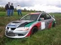 Po havárce na Rallye Světlá 2008, foto Karel Kolečko