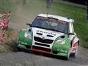 IRC v Belgii 2009 a stříbrná Fábie S 2000, foto týmu
