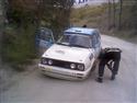 Rallye Legendy 2009 San Marino - karamboly v potoce mobilem Pavla Jelínka