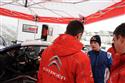Kimi Räikkönen poprvé za volantem C4 WRC, foto týmu