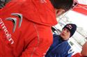 Kimi Räikkönen poprvé za volantem C4 WRC, foto týmu