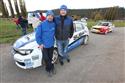 Vojtěch Štajf testuje na Prahu 2010 s reportérem Bosákem, foto týmu
