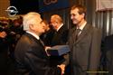 Vítězové ME historiků 2011 Miroslav Janota a Pavel Dresler převzali Zlatou sponu