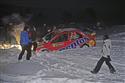 Švédská rallye 2011 a havárie O. Salinka s EVO IX.