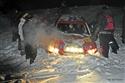 Švédská rallye 2011 a havárie O. Salinka s EVO IX.