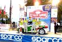 Jaromír Tarabus s Fábií R2 na Rallye San Remo 2011