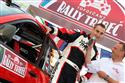 Do obnovené XII. Rally Tríbeč  vstoupil nejlépe Melichárek s Lancerem WRC