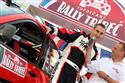 Do obnoven XII. Rally Trbe  vstoupil nejlpe Melichrek s Lancerem WRC