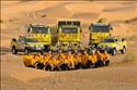 Martin Macík s LIAZem a testy na Dakar 2008 v Tunisku, foto týmu