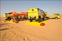 Martin Macík s LIAZem a testy na Dakar 2008 v Tunisku, foto týmu