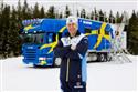 Speciln vozidlo Scania pro SP v lyovn