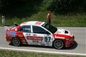 Václav Janík s Mitsubishi Lancer Evo VIII také v Trieru kraloval a upevnil si svůj náskok