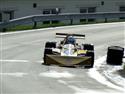 Na klobúku AZ pneu racing team 2x stříbrný v absolutním pořadí