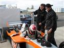 VáclavJaník testoval v Maďarsku opět F 3000, foto týmu