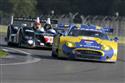 LMS na Silverstone 2009 a stříbrný Janiš se  Spykerem, foto BPA P.Frýba