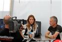 Missky televizními reportérkami v Poznani, foto BPA M. Straka