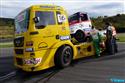 Czech Truck Prix 2010 Most - akční havárie Buggyry s MANem, foto  V. Klígl
