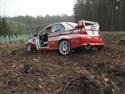 Crash z Rally Show Epružice 20.11.10, Kalista EVO 5 Foto Karel Kolečko