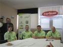 Tiskovka Czech Dakar Teamu objektivem Karla Kolečka