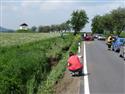 Rallye Posázaví 2010 a CRASHE , foto Karel Kolečko