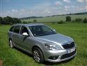 Škoda Octavia v oblíbené verzi Combi v nejsilnějším provedení RS s benzínovým motorem TSI