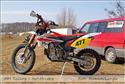 Testování motorkářů MH racing u Hrušek u Břeclavi, březen 2010, foto  Roman Langer