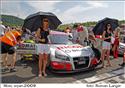 Letní Most 2009: Nedělní sprintový závod  zcela v režii Theda Björka a Audi A4 DTM