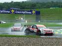 Zmoklá tříhodinovka v Mostě 2010 objektivem Jardy Marečka