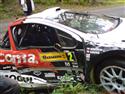 Barum Rallye Zlín 2008 - Kresta crash, foto JUDr. Libor Tříska