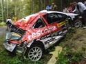 Barum Rallye Zlín 2008 - Kresta crash, foto JUDr. Libor Tříska