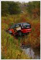 Lausitz Rallye 2007, z havarie posádky Srb-Venclík
