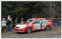Předčasný konec Cetelem Valašské Rally 2008 Dana Landy, foto P.Douša