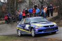 Havárie Pešla při Sheron Valašské Rally 2010, foto Pavel Douša