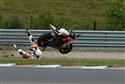 CRASH Viktor DUŠEK Alpe Adria Most 2011 foto Luboš NOVOSÁD