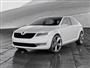 Škoda a její  designová studie, představená v Ženevě 2011