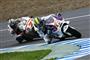 Karel Abraham po velkém boji a pádu sedmý v MotoGP v Jerezu 2011
