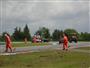 FIA GT 3 2010 vBrně a páteční havárie dvou Audi týmu Rosberg, foto P. Jelínek