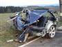 Audi RS6 na šrot, ale řidič nezraněn