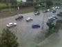Vídeňská ulice v Brně po přívalové bouřce, červen 2009