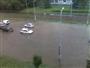 Vídeňská ulice v Brně po přívalové bouřce, červen 2009