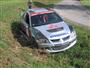 Po havárce na Rallye Světlá 2008, foto Karel Kolečko