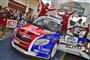 Rufa tým stříbrný na  Rallye Lubeník 2010, foto týmu