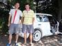 Test Štěpána Vojtěcha s Fábií S 2000 před Bohemií 2010, foto týmu